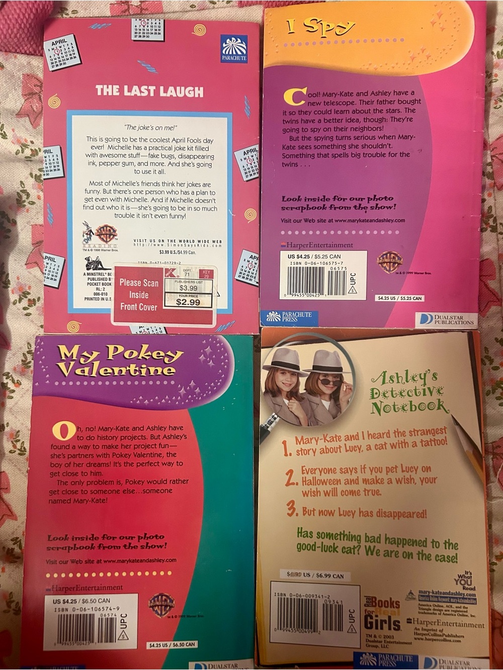 Mary Kate Ashley Books (Assortment of 4)